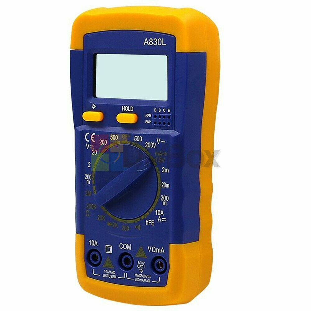 Digital A830L LCD Multimeter DC /AC Voltage Diode Freguency Tester Multitester