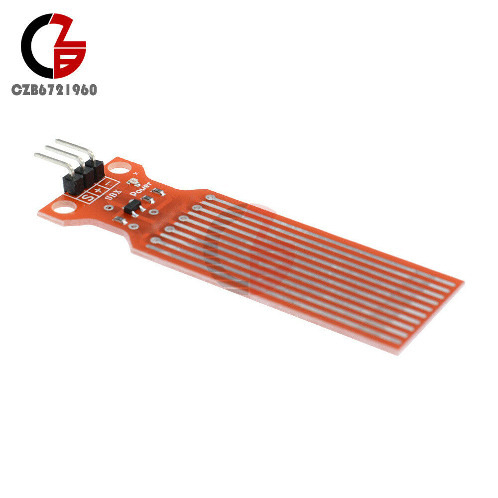 5PCS DC 3-5V Rain Water Level Sensor Analog Module Depth Detection for Arduino