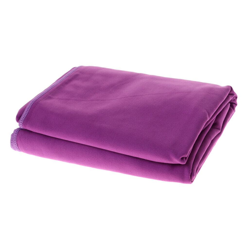 Surf Swim Beach Kayak Wetsuit Changing Towel Poncho Robe Towel & Hood Purple