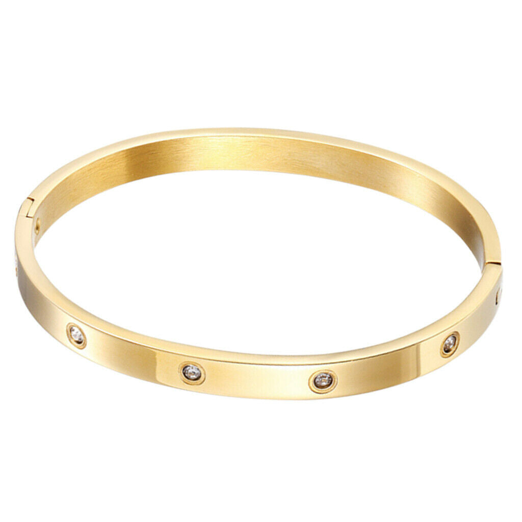Trendy Bracelet Crystal Cuff Bracelet Women Friendship Love Charm Jewelry