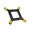 Plastic CPU Fan  Sink Stand Bracket Base Four Screw for