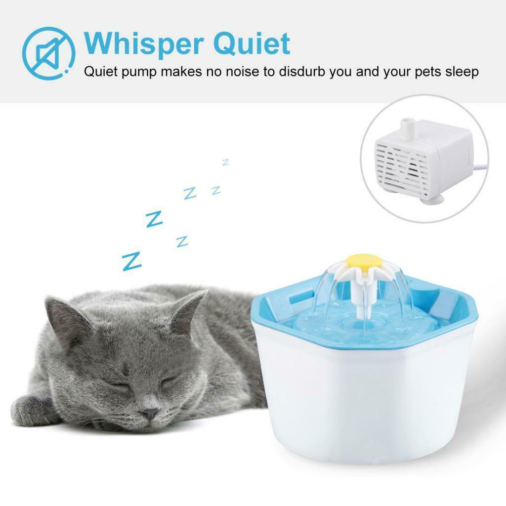 Pet Cat Water  54oz/1.6L Auto Pet  Water Dispenser Multiple