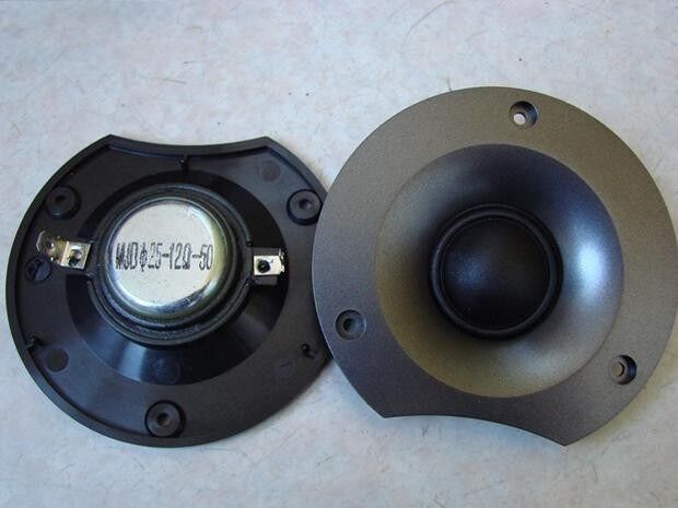 2ps 25MM 12Ω 50W Dome silk film tweeter Neodymium Speaker Loudspeaker Home audio