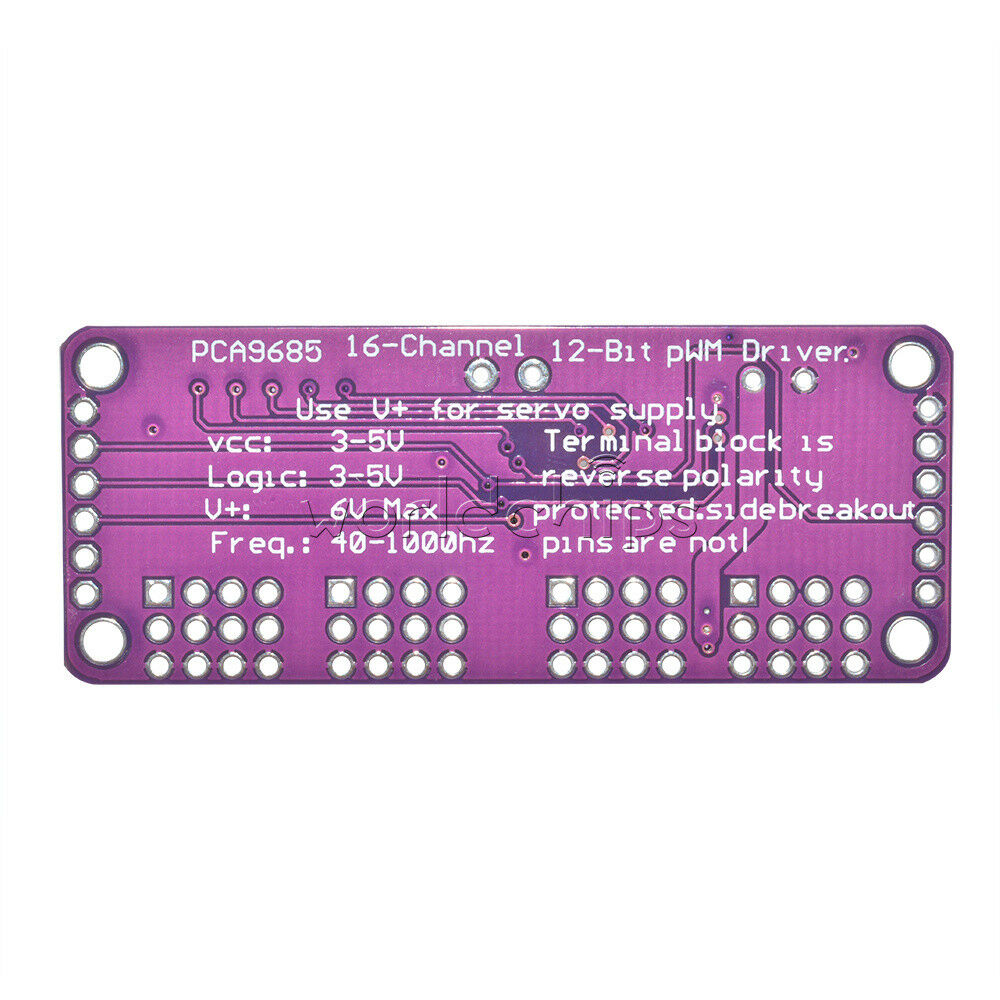 16 CH 12bit PWM CJMCU PCA9685 Servo Driver I2C Interface for Arduino Raspberry