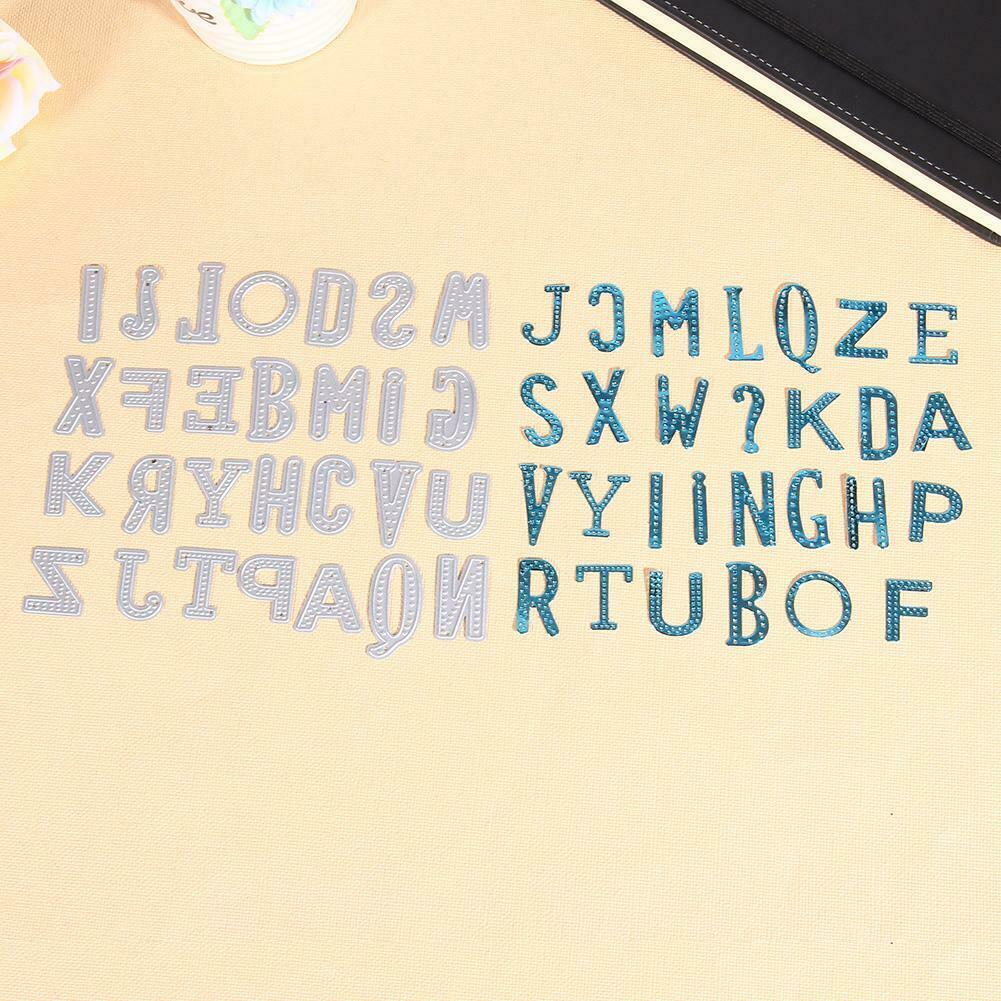 28pcs Slogan Series DIY Cutting Dies Stencil Scrapbook Embossing Template @