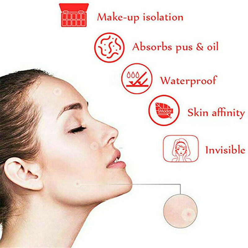 36Pcs Skin Tag & Acne Patch Hydrocolloid Acne and Skin Tag Remover Patch.l8