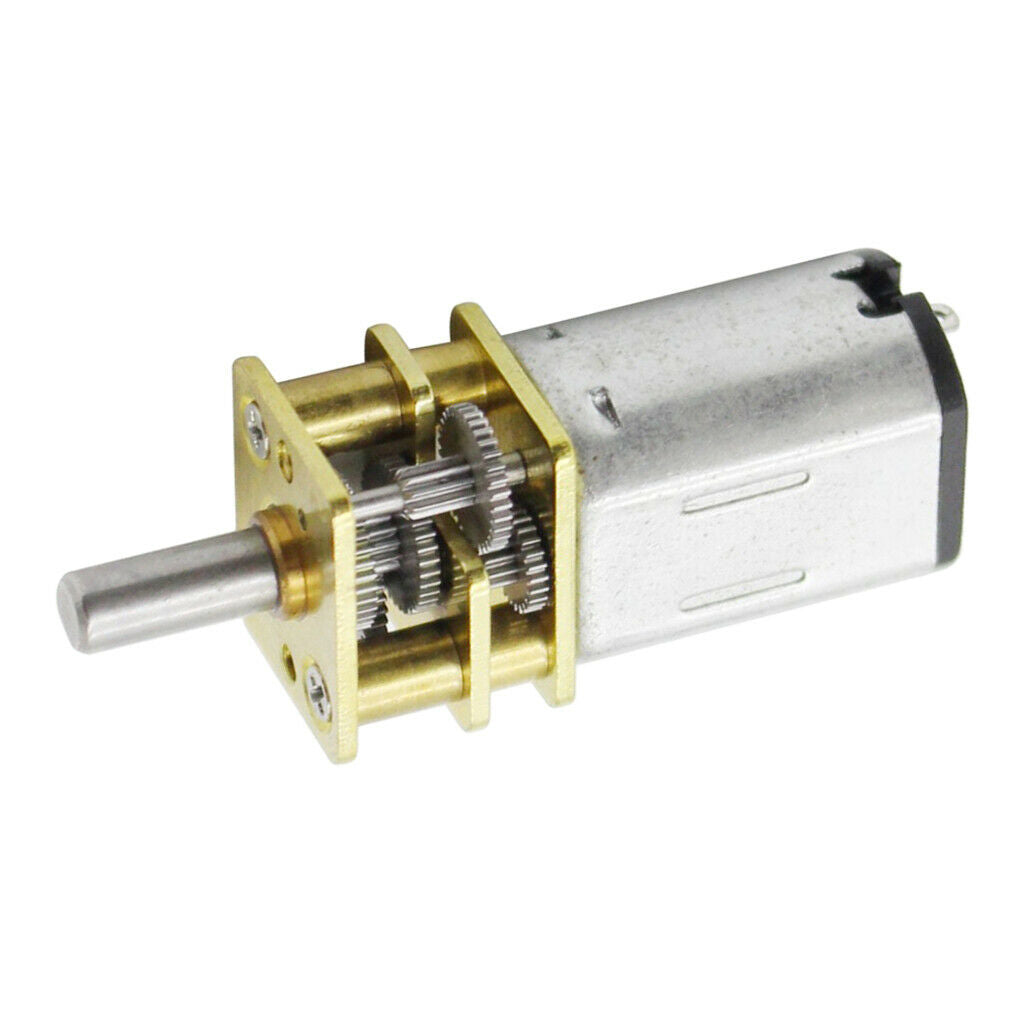 2pcs N20 60rpm & 200rpm Gear Motor - Speeds Reduction GearDC Motor, Electric