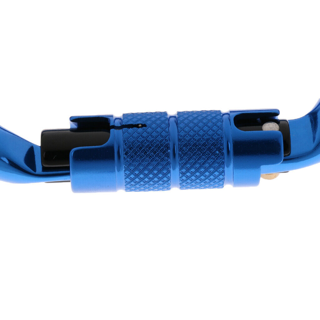 2Set Heavy Carabiner Climbing Hook Lock Buckle Keyrings Climbing Mountain