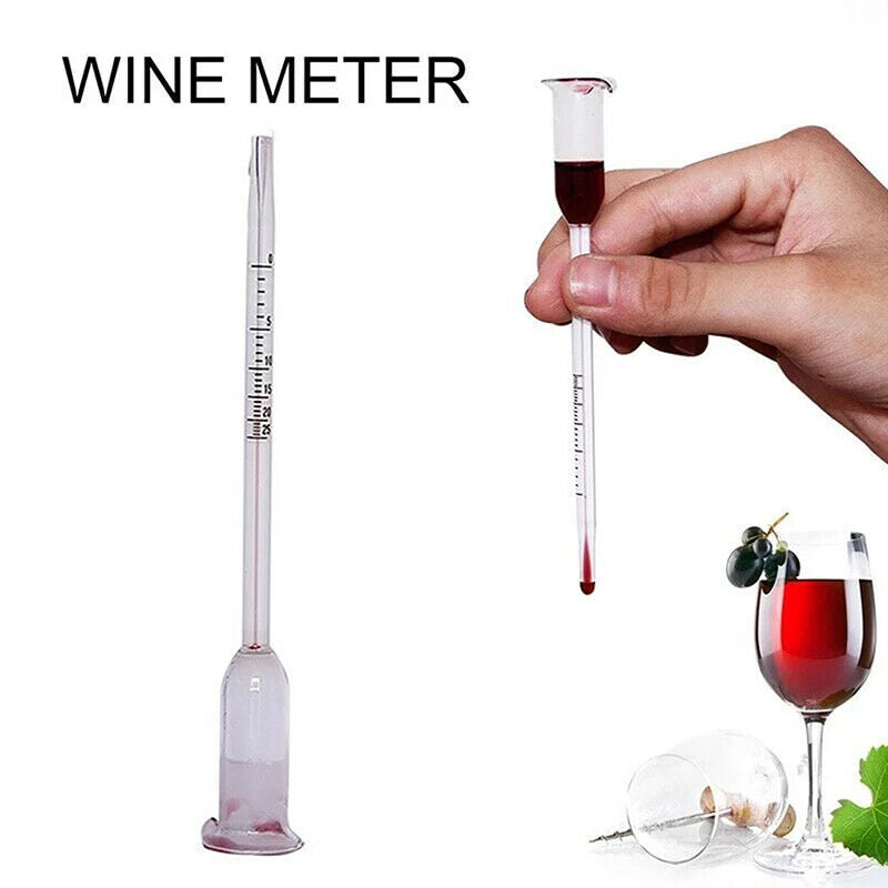 Wine Alcohol Meter Fruit Wine Rice Wine Concentration Meter Wine Meter 25 DegrI7