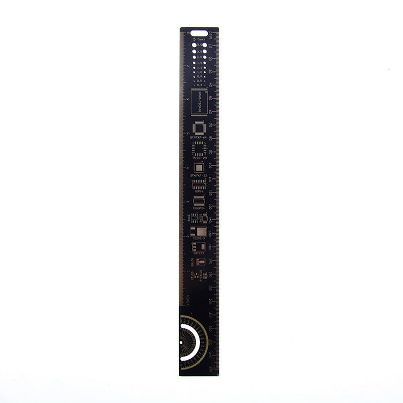 25Cm multifunctional pcb ruler measuring tool resistor capacitor chip iS Tt