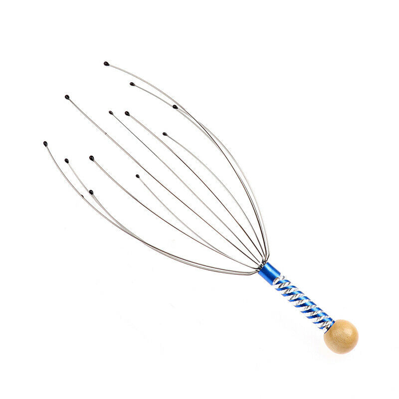 The Head Massager Octopus Claw Massager Tool Head Scalp Neck Stress Release