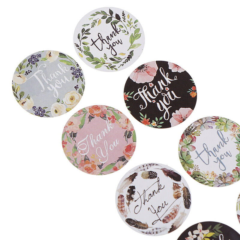 500Pcs Thank You Stickers Seal Labels  for Wedding Party Scrapbooking Sti.l8