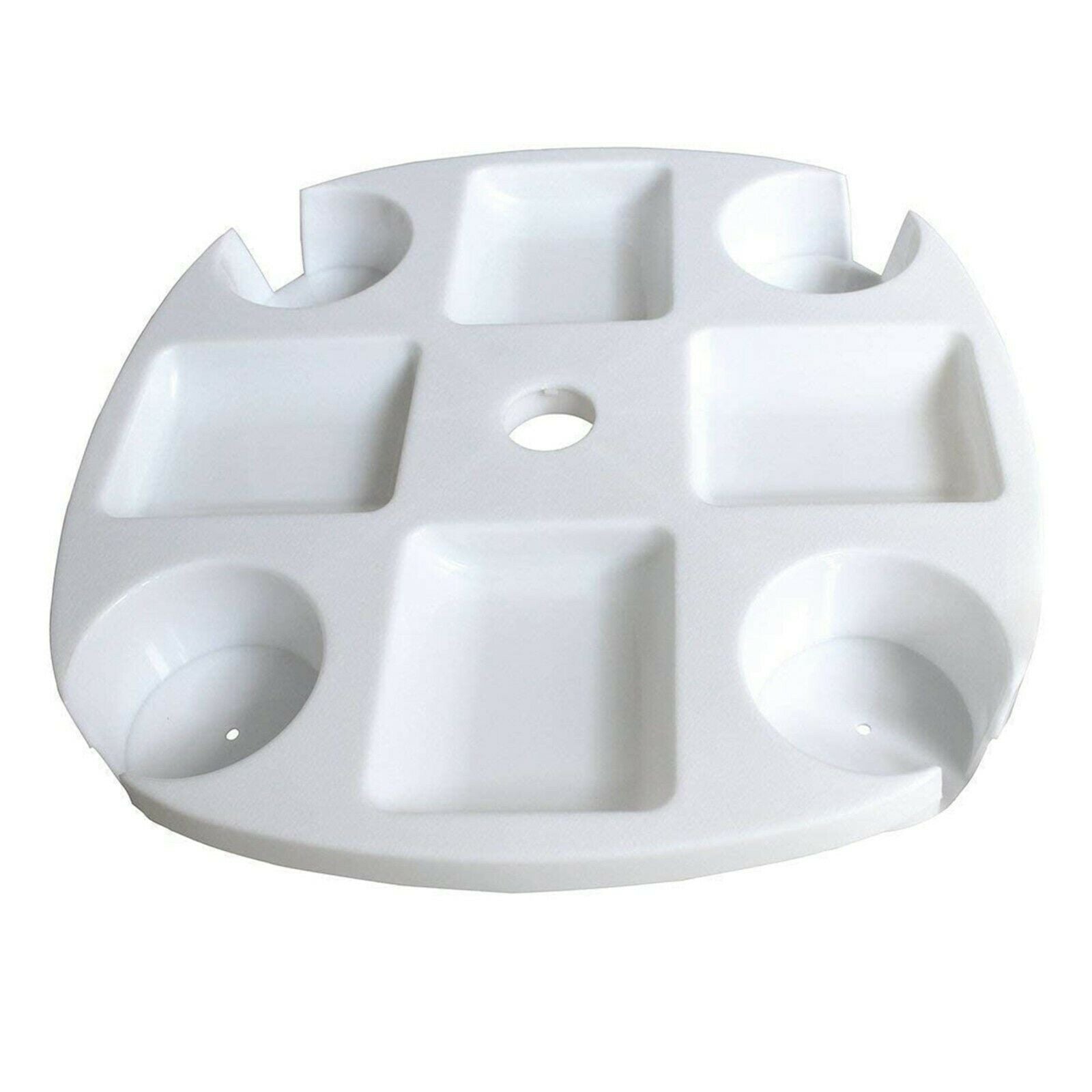 Patio Table Tray Solid Holding Foods Easily Install Versatile for Swimming Pool