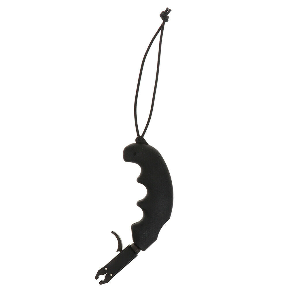 Outdoor archery wrist release aids for compound bows