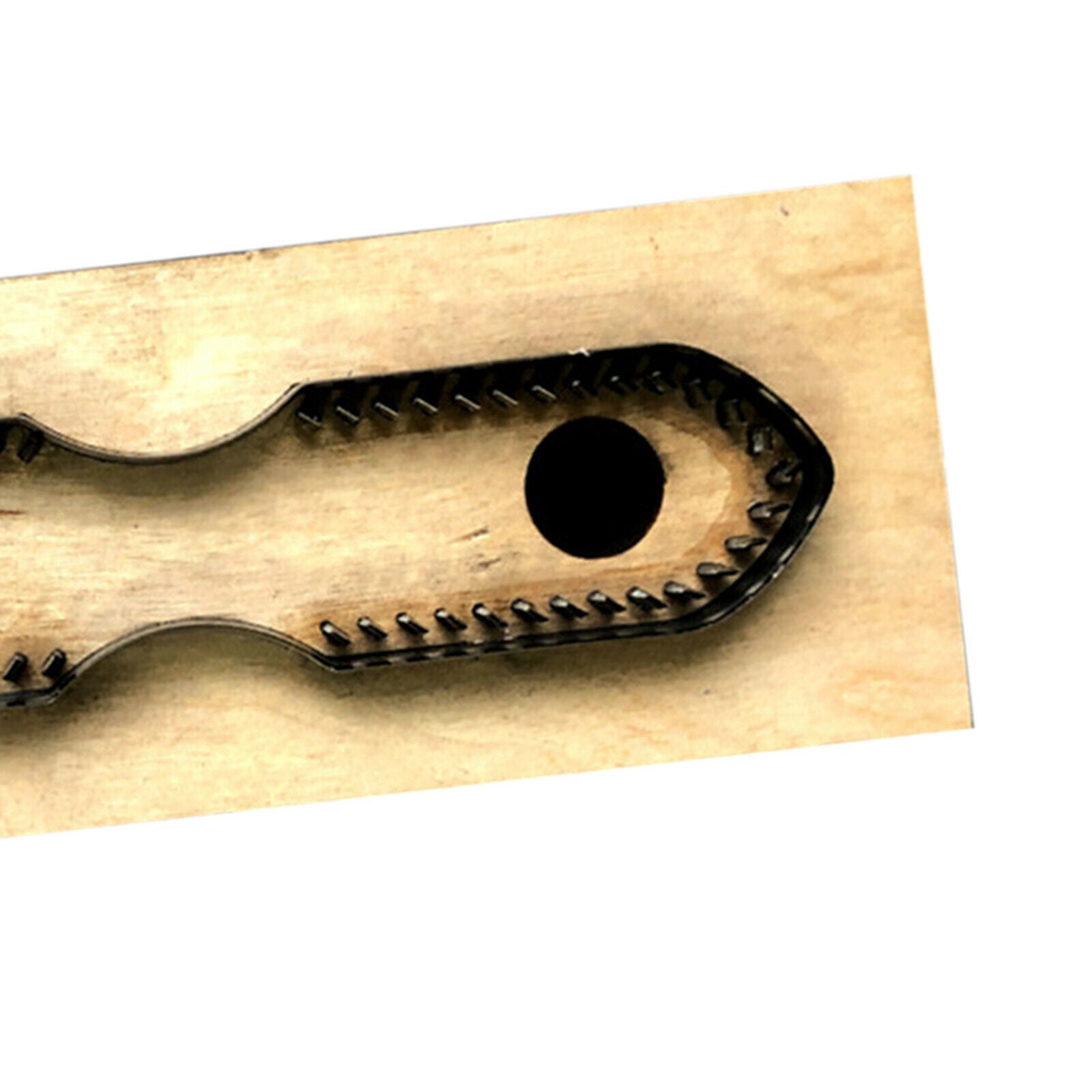 Steel Blade Rule Wooden Die Bag Strap Embossing Cutting Mold Handmade Cutter