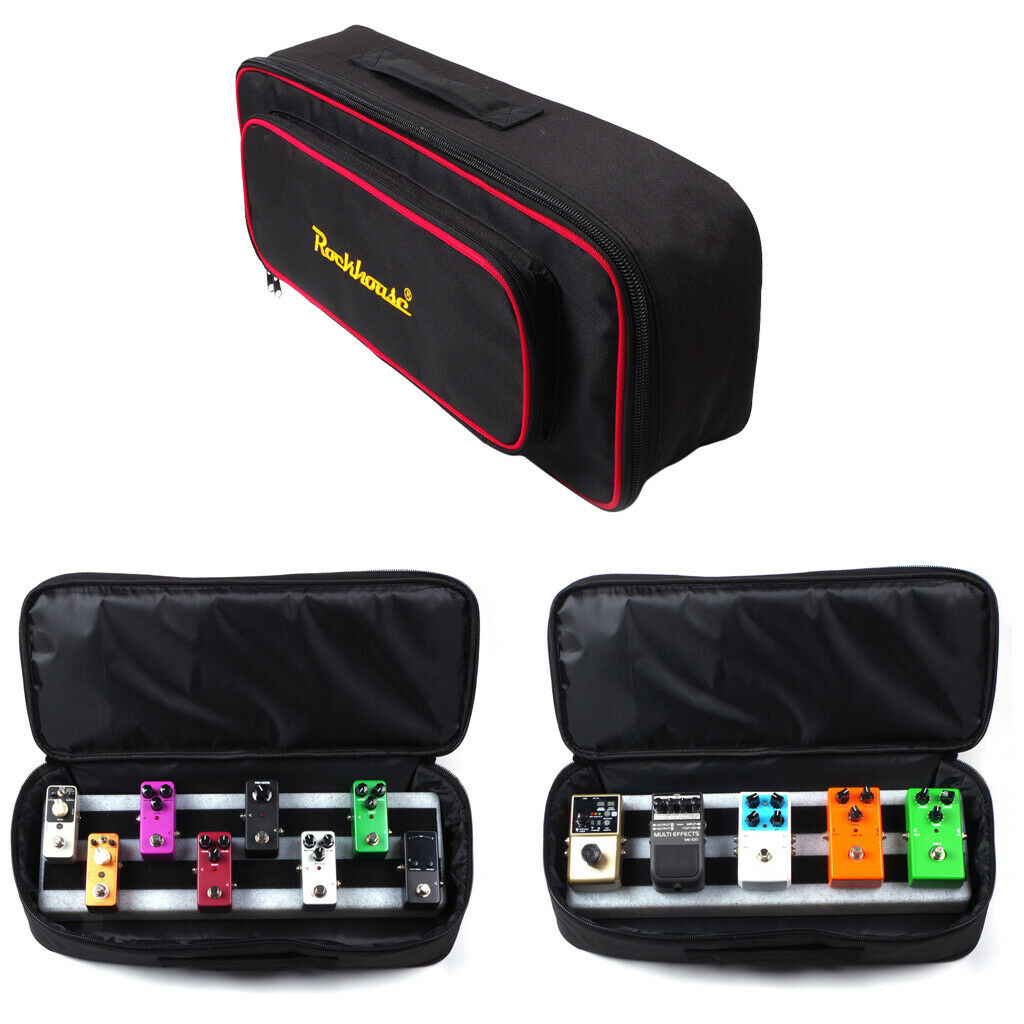 Portable Guitar Effects Pedal Board Carrying Bag Pedalboard Storage Case