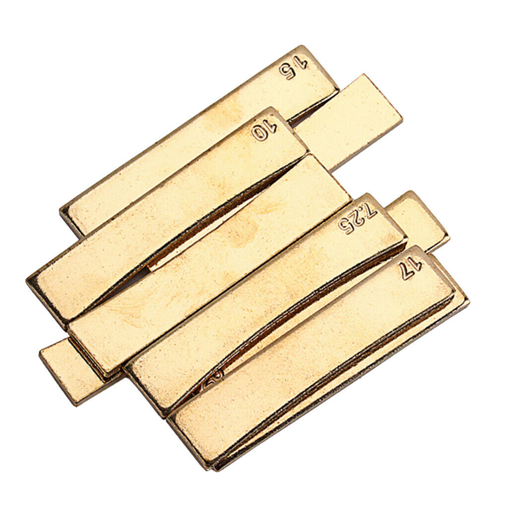Metal Guitar Fret Press Insert Guitar/Bass Repair Tool Accs Brass Golden