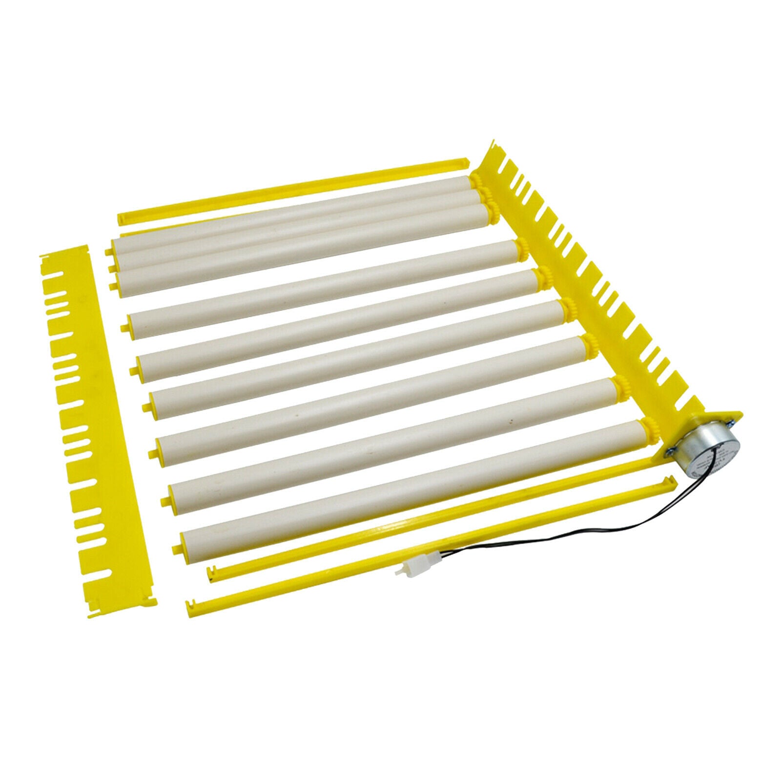 Egg Incubator Tray 360Â° Rotary Automatic Egg Turner Duck Quail 220V 9 Tubes