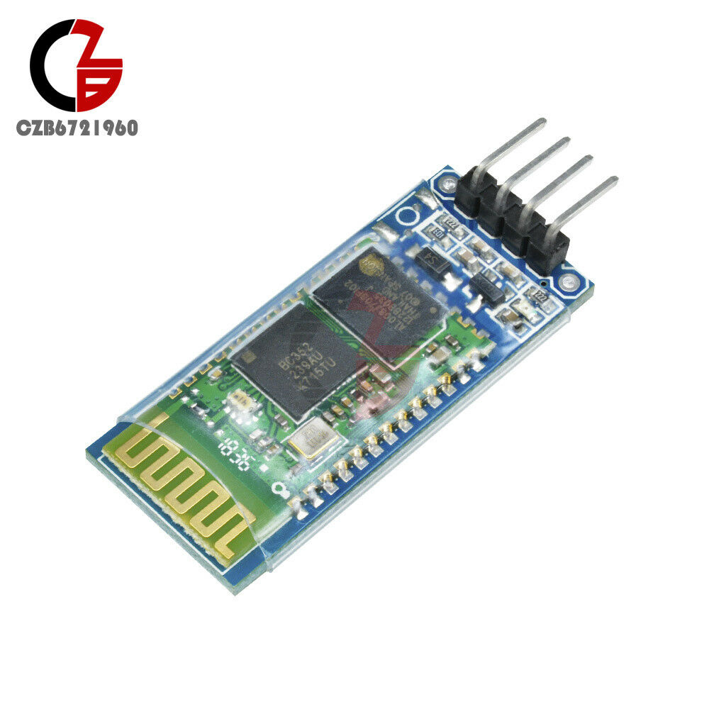 5PCS HC-06 Wireless Serial 4 Pin Bluetooth RF Transceiver Module With backplane