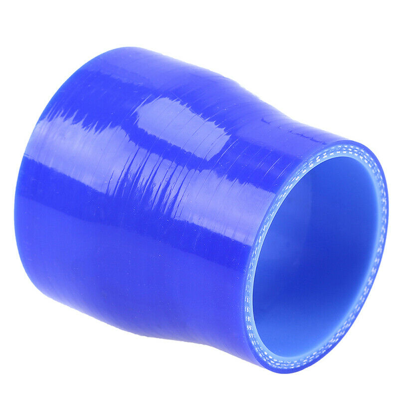 Universal Blue Auto Car Variable Diameter Silicone Hose Intake Pipe 57-70mm