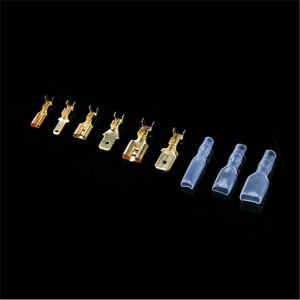 270PC Assortment Terminal Set Electrical Wire Crimp Connector Male &Female Spade