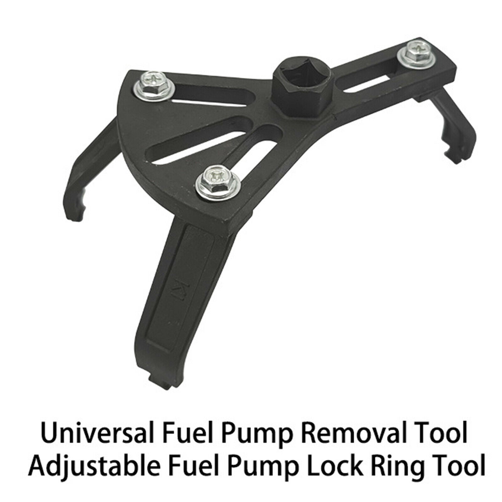 Steel Fuel Pump Removal Fuel Tank Repair Spanner Tool Kit 13.5-18.2cm Black