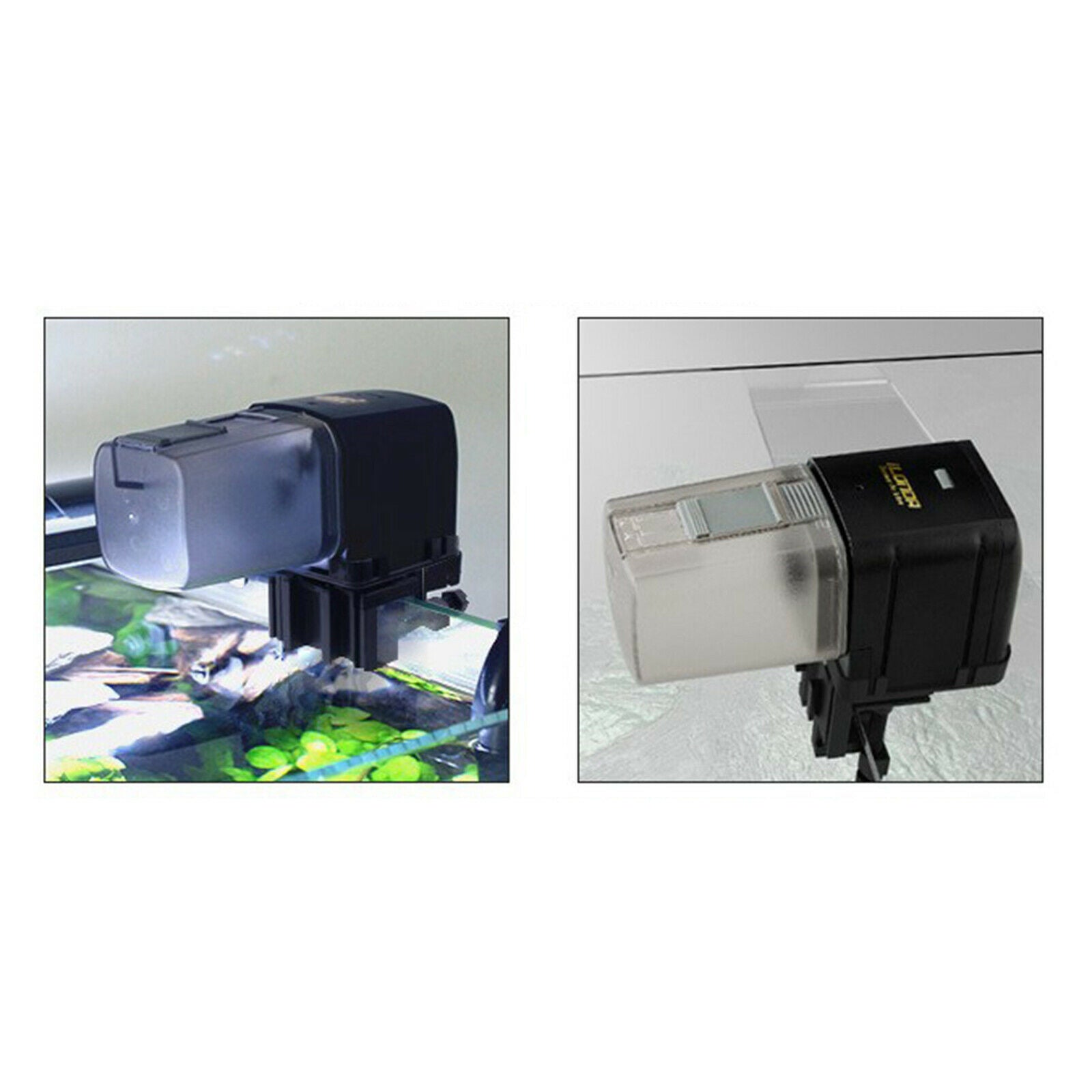 Automatic Moisture Resistant Fish Feeder for Aquarium Tank