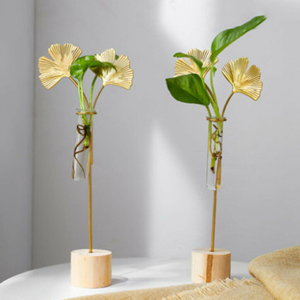 Nordic Flower Vase Table Test Tubes Vase Hydroponic Flower Indoor Decor