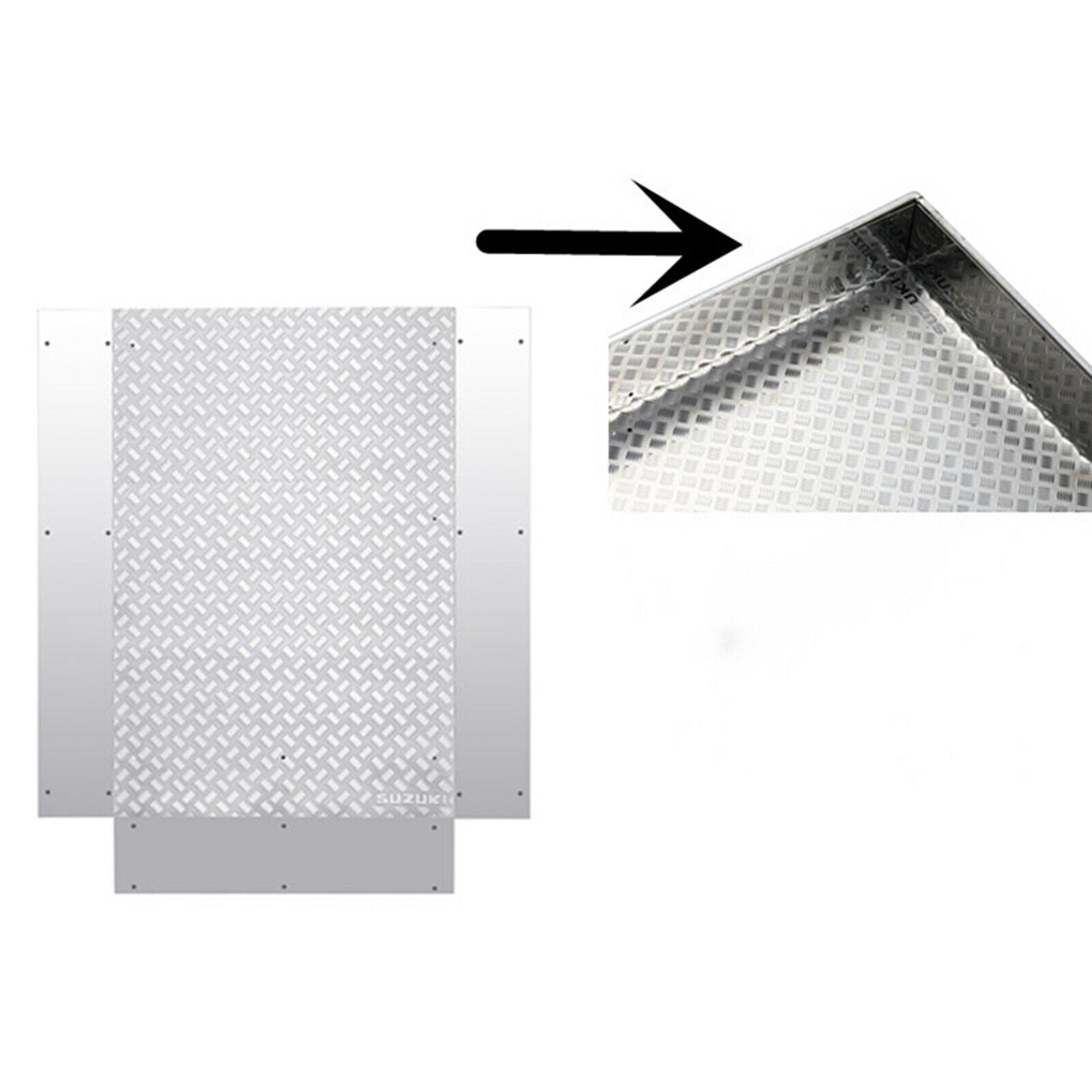 RC Car Anti-Skid Plate Accessory Easy to Replace for WPL D12 RC Spare Parts