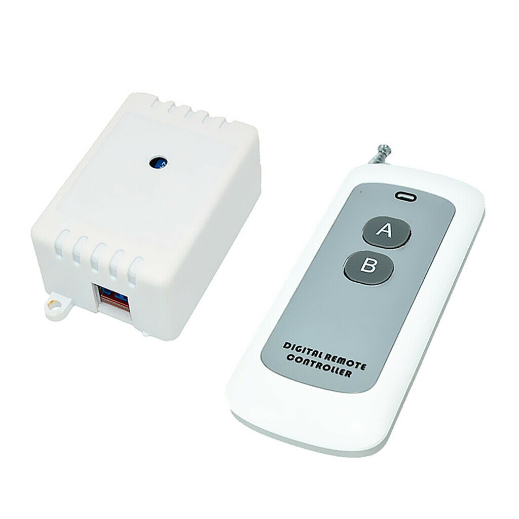 Switch Module 12V 1 Channel 433M Remote Control 2 Button Controller
