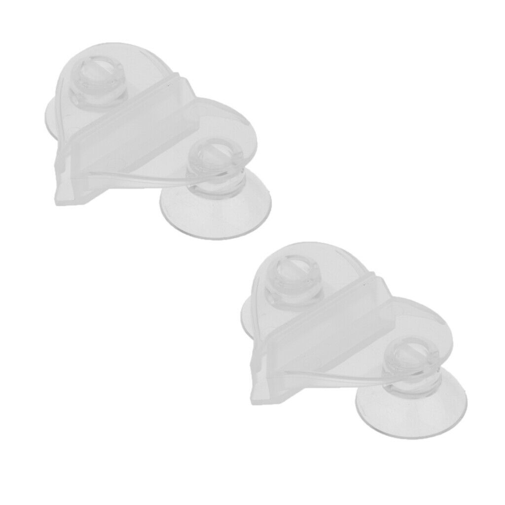 Silicone + Plastic Suction Cup Clip Support  Aquarium Suction Cups