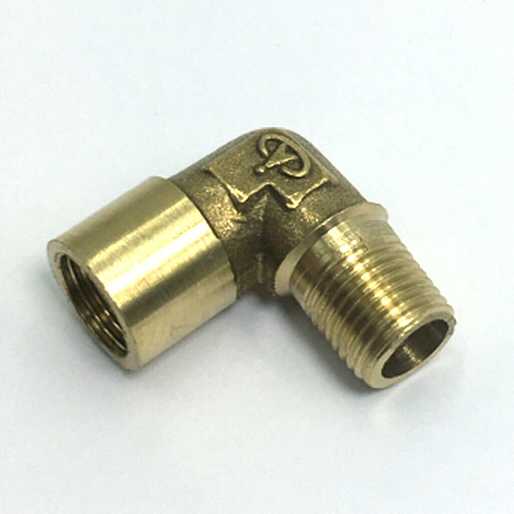 Thicken Brass Elbow Female Adapter Coupler Connector 1/8'' X1/8'' Pipe Fitting