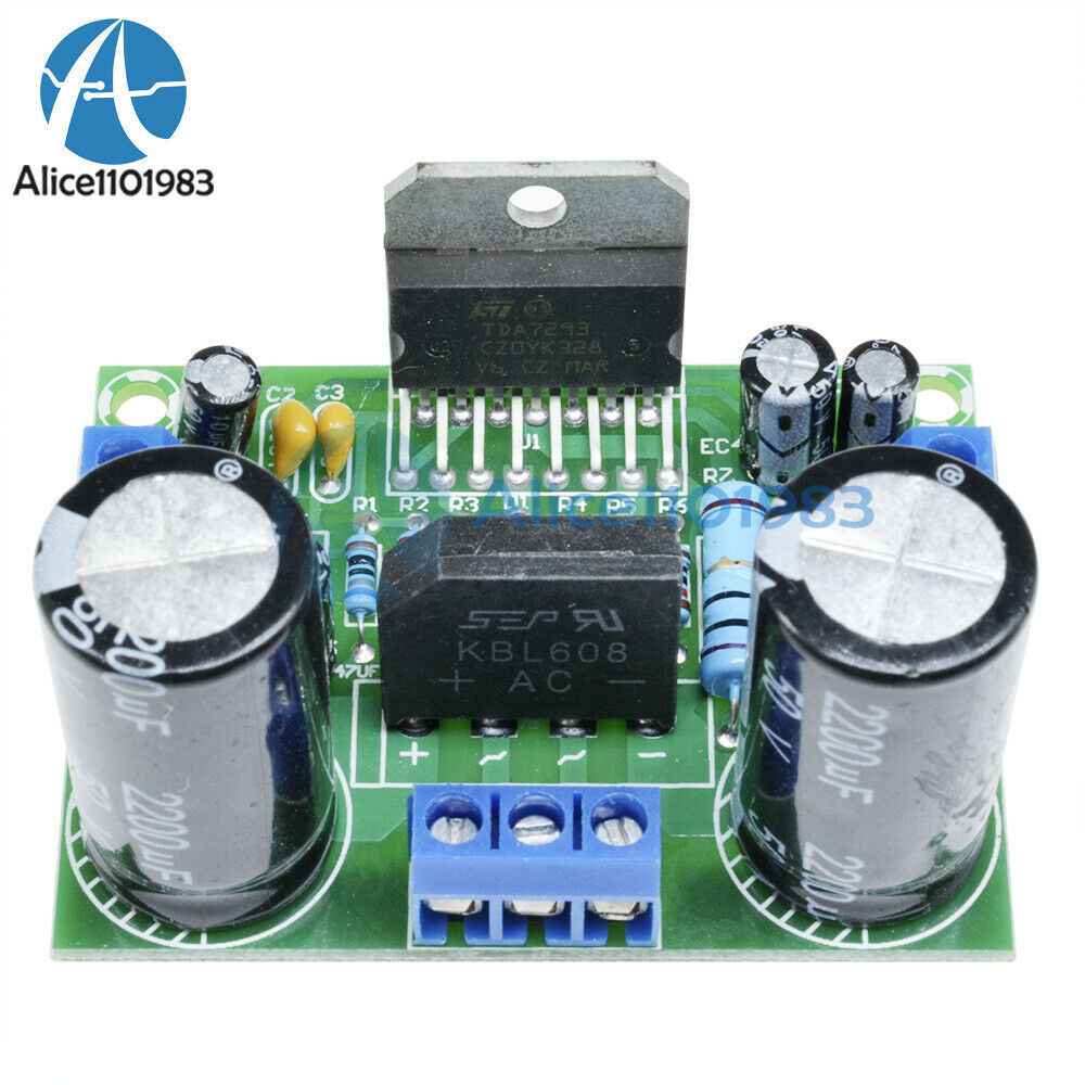 2PCS TDA7293 Digital Audio Amplifier Board Mono Single Channel AC 12v-50V 100W
