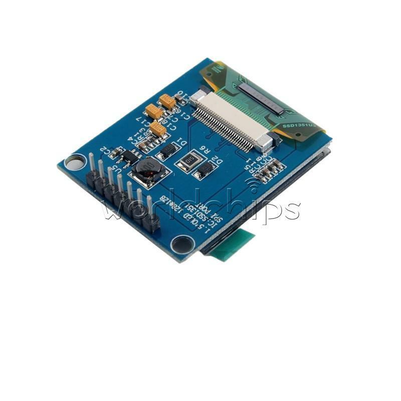 SSD1331 1.5'' inch SPI OLED Display 65536 Color LCD Module 128*128 for Arduino