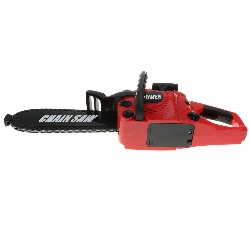 Rotating Chainsaw Power Tool w/ Realistic Sounds Yardwork Boys Toys Gift