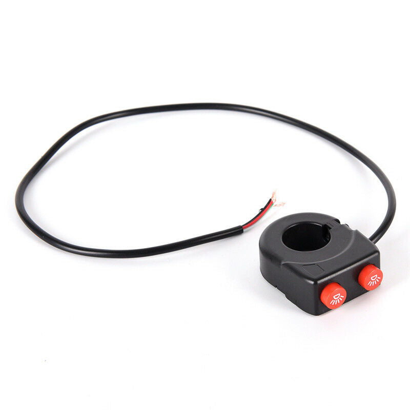 7/8'' Motorcycle Bike Handlebar On Off Button Head Spot Fog Light Switc.l8