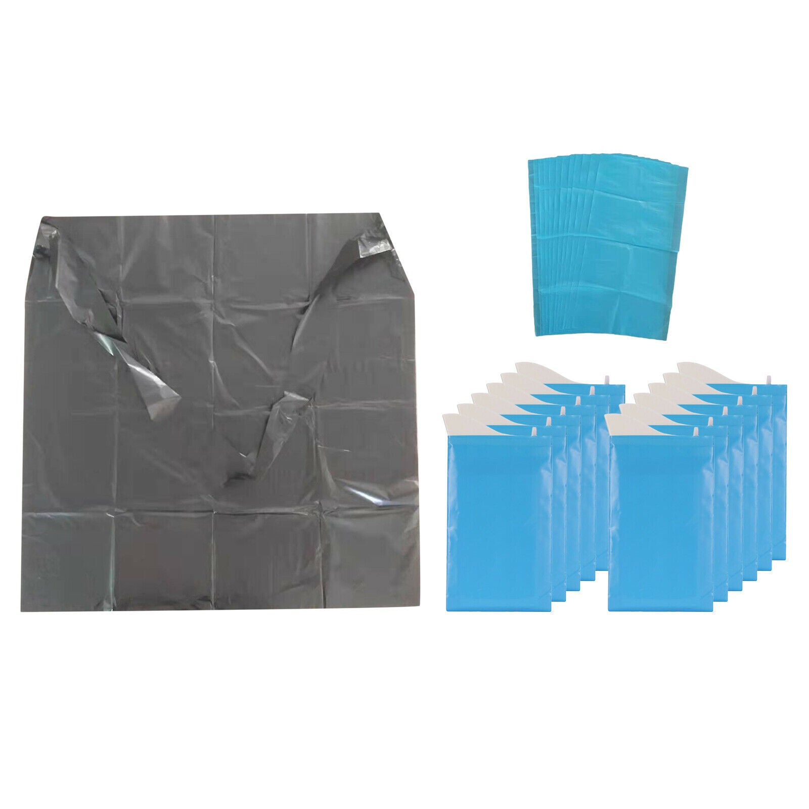 12x Disposable Urine Bags Camping Pee Bags Toilet Emergency for Kids Outdoor