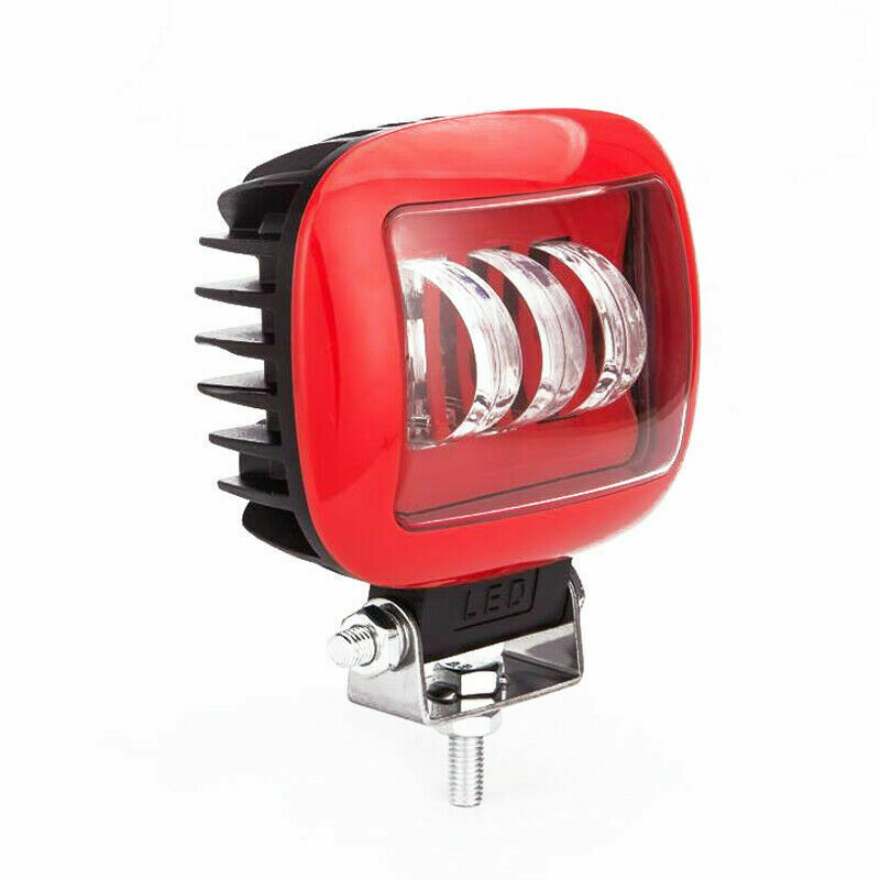 2Pcs 6000K 30W Car Square Working Light LED Marine Spotlight Dock Lamp for Jeep