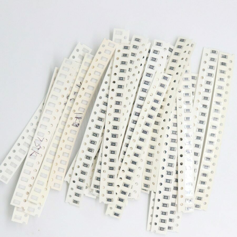 1206  SMD chip Resistors 33 Value kit 1ohm-1M ohm 1% 660pcs