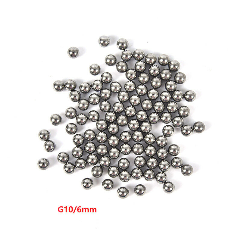 100x 6mm G10 Hardened Chrome Steel Loose Bearing Ball Bearing Bal*wkBKUKM QA SJ
