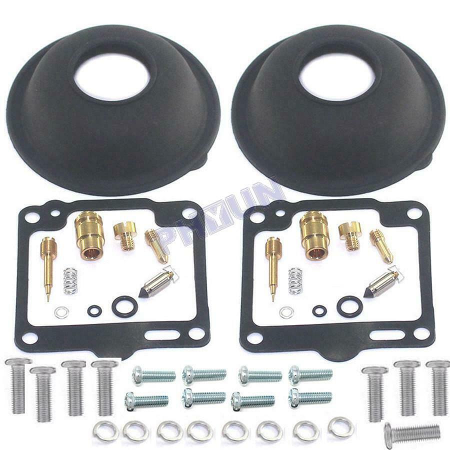 2x Carburetor Repair kit Carb Rebuild Kit For Yamaha XV750 Virago 750 1988-1997
