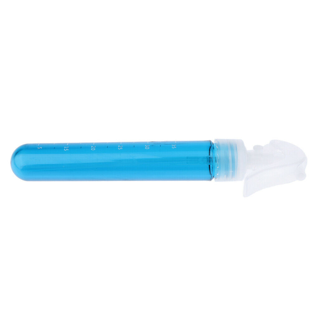 Empty Scale Spray Bottle Salon Hairdressing Plant Water Sprayer 38ml Blue