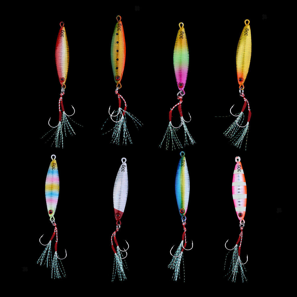 Metal Hard Jigging Lead Fish Swimbait Artificial Fishing Lures Type 1