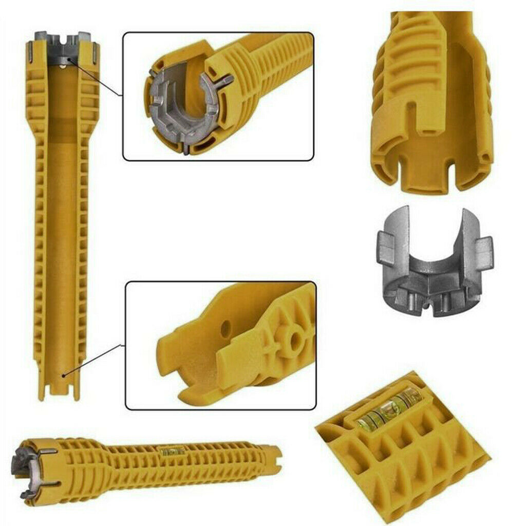Multifunction Pipe Wrench Sink Installer Spanner Tool for Home