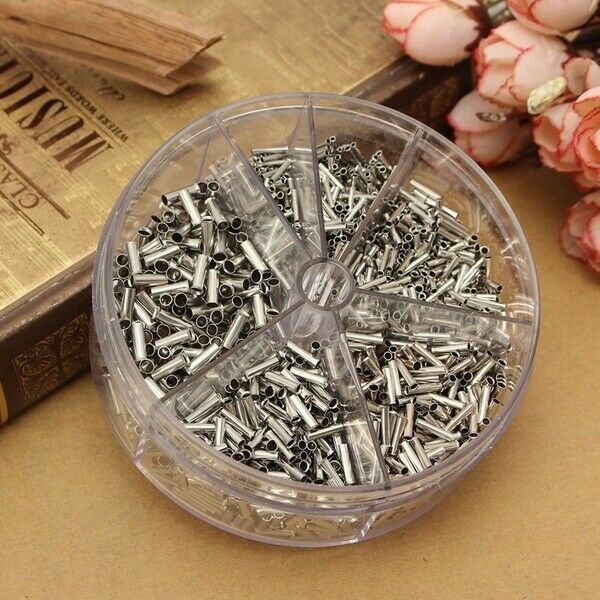 1900pcs 0.5-2.5mm2 Insulated Copper Crimp Wire Connector Cord End Terminal KitS2