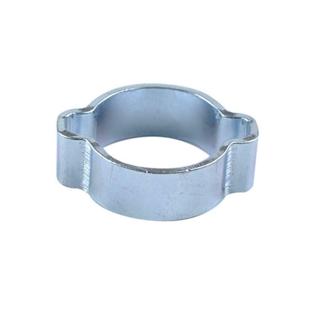 80Pcs Hose Clamps Double Ears Clips Fuel Water Pipe Clamps Fasteners 5 Sizes