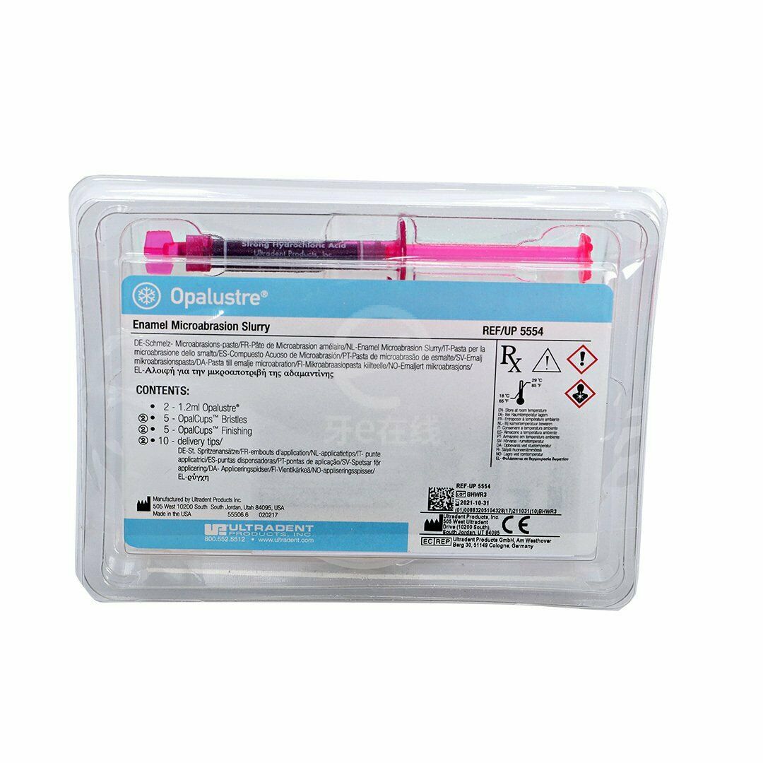Ultradent Opalustre Enamel Microabrasion Slurry Kit
