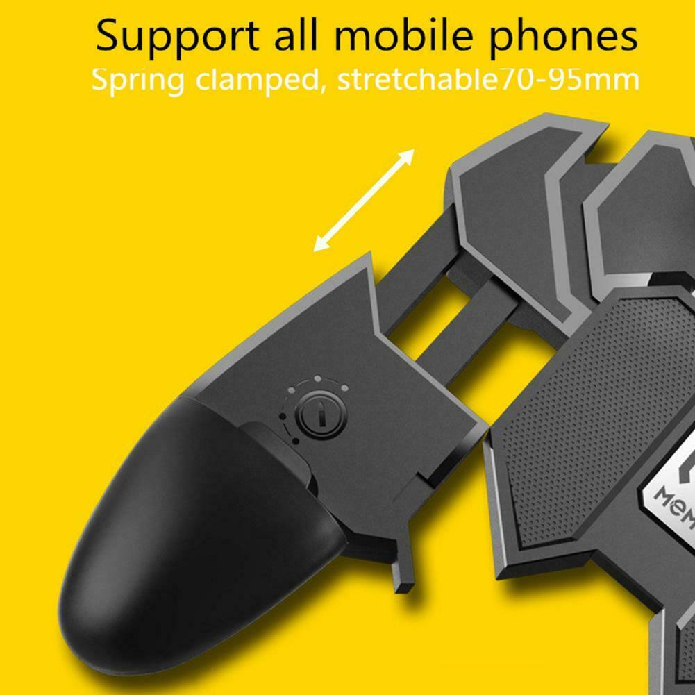 AK66 Six Finger All-in-One Mobile Game Controller Fire Key Button for PUBG @