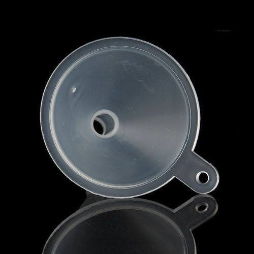 Mini Small Plastic Funnels For Perfume Liquid Oil Filling New Empty 5PCS