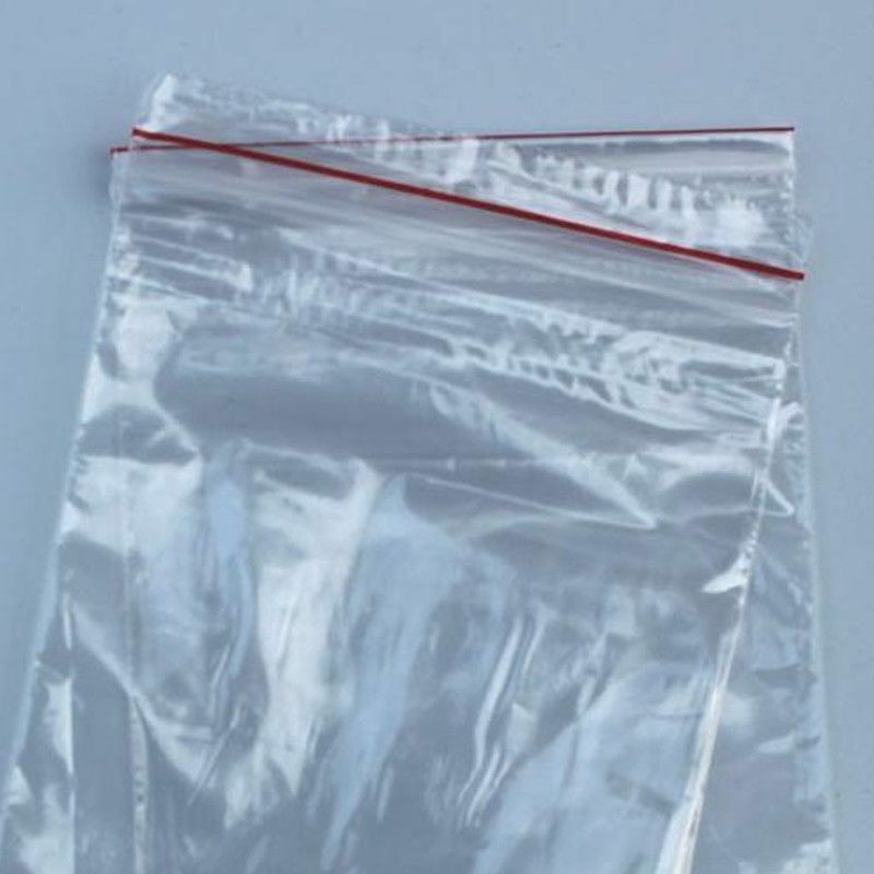 100PCS 4x6cm Bags Jewelry Zip Zipped Lock Reclosable Plastic Poly